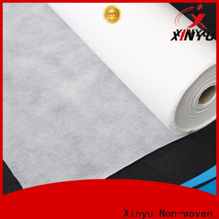 XINYU Non-woven Latest embroidery backing paper Supply for garment