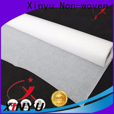 XINYU Non-woven Customized nonwoven suppliers company for cuff interlining