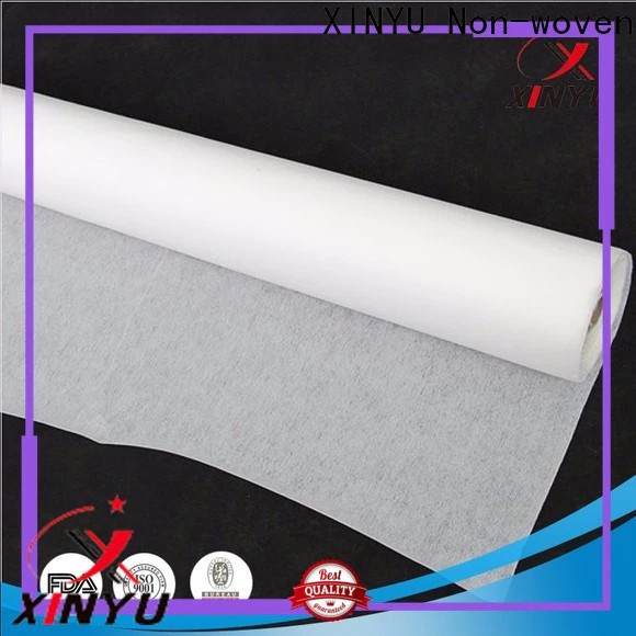 XINYU Non-woven fusible interlining fabric manufacturers for cuff interlining