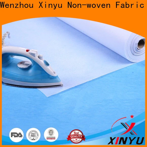 XINYU Non-woven nonwoven interlining fabric Supply for cuff interlining