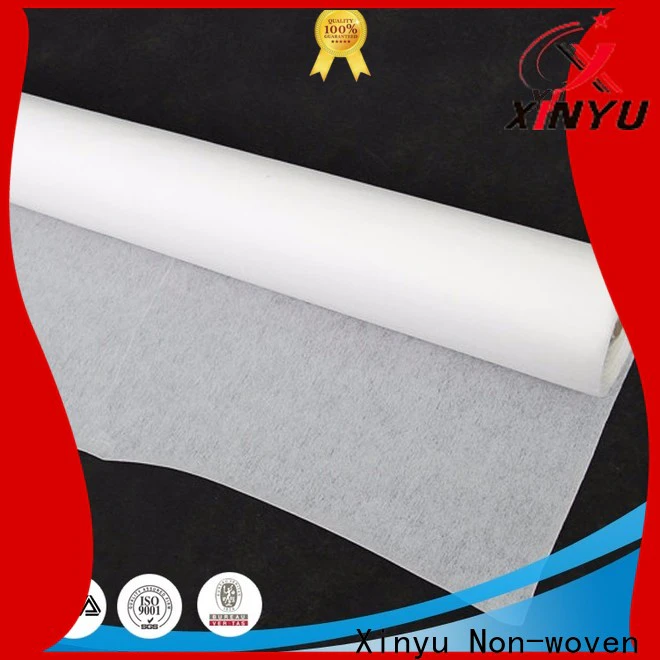 XINYU Non-woven Top nonwoven interlining fabric factory for dress