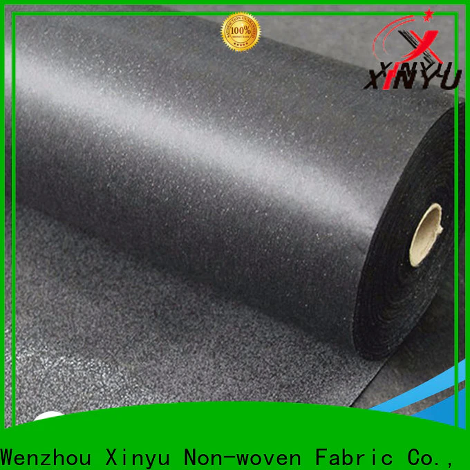 XINYU Non-woven Customized knitted fusible interlining Supply for collars