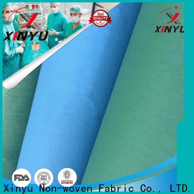 XINYU Non-woven Excellent cost of non woven fabric roll factory for bed sheet