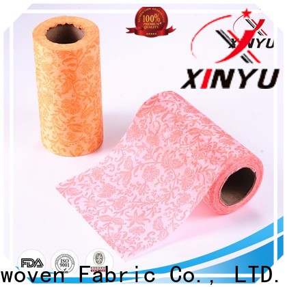 XINYU Non-woven Wholesale custom flower wrapping paper Suppliers for flowers packaging