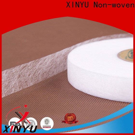 XINYU Non-woven Best fusible interlining fabric for business for collars