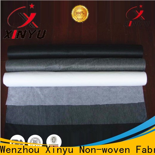 XINYU Non-woven Reliable  fusible lining fabric Suppliers for cuff interlining