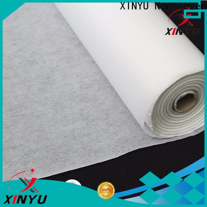 XINYU Non-woven fusible interlining fabric Suppliers for collars