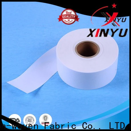 XINYU Non-woven fusible interlining company for cuff interlining