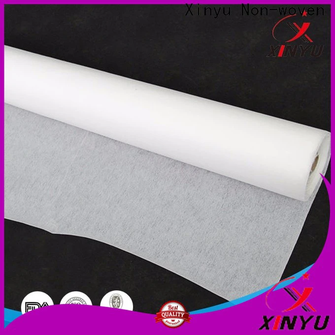 XINYU Non-woven Reliable  non woven fusible interlining manufacturers for garment