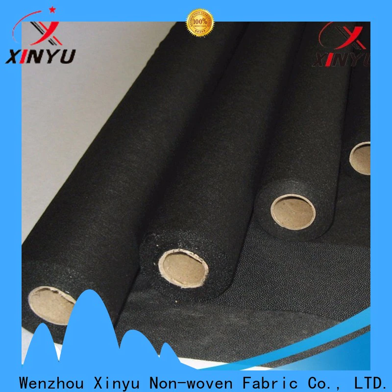 XINYU Non-woven fusible nonwoven interlining manufacturers for collars