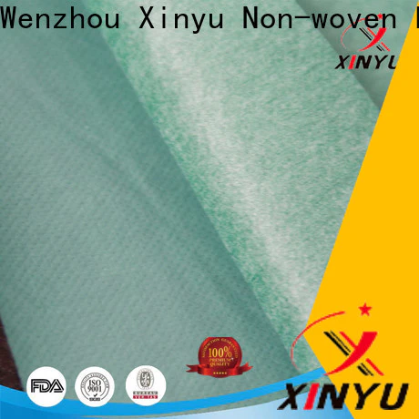 XINYU Non-woven difference between woven and nonwoven fabric Suppliers for bed sheet