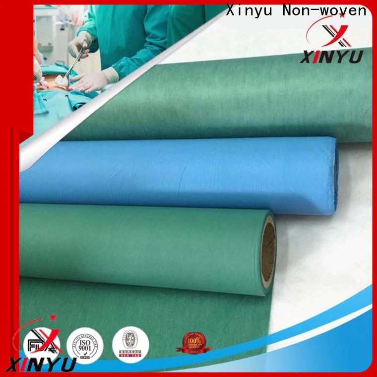 XINYU Non-woven sms non woven fabric factory for protective gown
