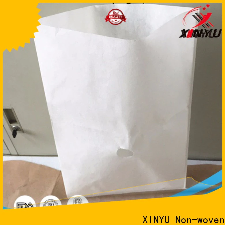XINYU Non-woven Top oil paper filter factory for cooking oil filter
