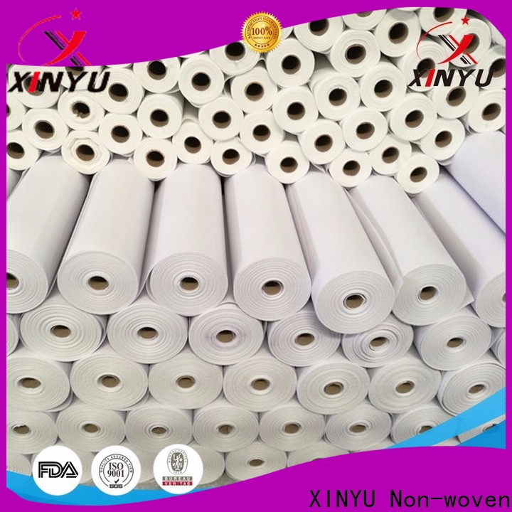 XINYU Non-woven non woven fusible interlining fabrics Suppliers for garment