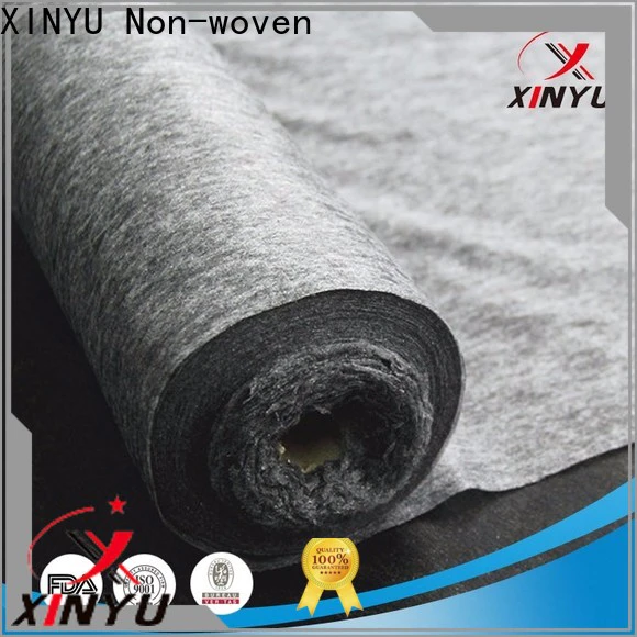 Wholesale non woven interlining factory for collars