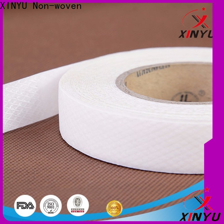 XINYU Non-woven Reliable  nonwoven interlining for business for cuff interlining