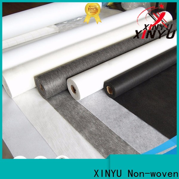 XINYU Non-woven non woven fusible interlining Suppliers for dress