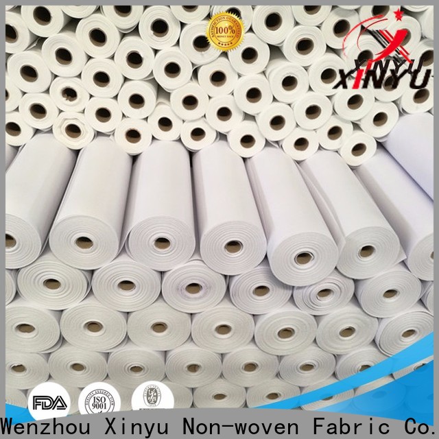 XINYU Non-woven Latest non woven fusible interlining fabrics company for cuff interlining