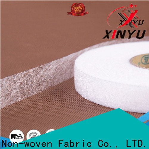 XINYU Non-woven Latest non woven fusible interlining Supply for dress