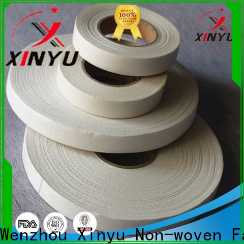 XINYU Non-woven non fusible interlining factory for cuff interlining