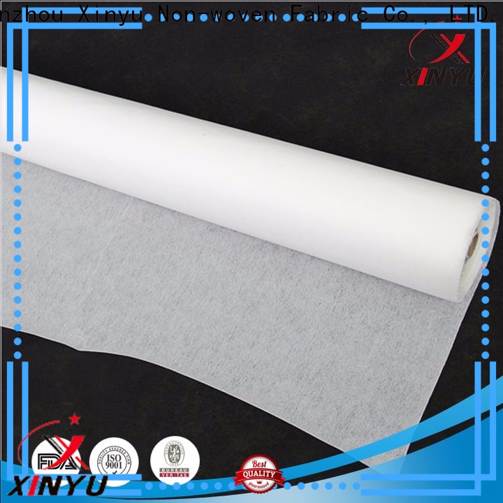 Customized adhesive non woven fabric manufacturers for embroidery paper