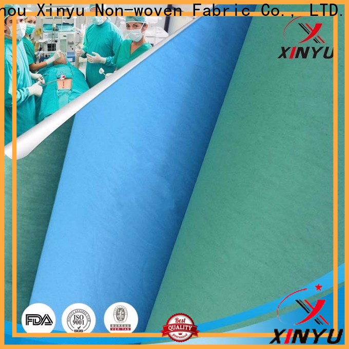 XINYU Non-woven laminated fabric suppliers company for protective gown