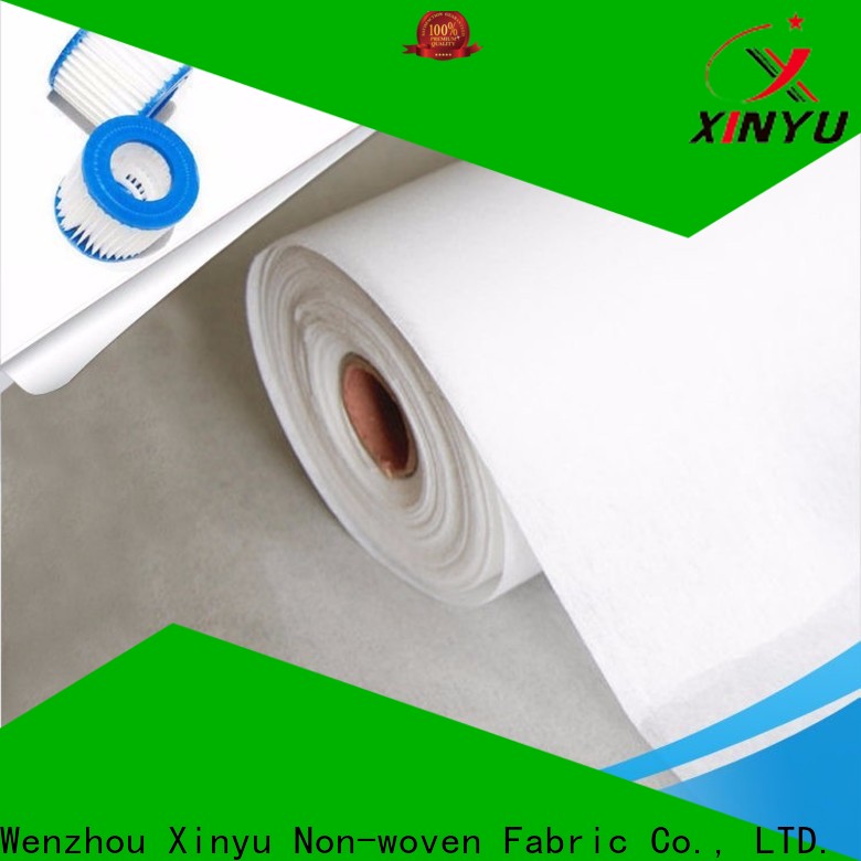 XINYU Non-woven Top paper filter media company for air filtration media