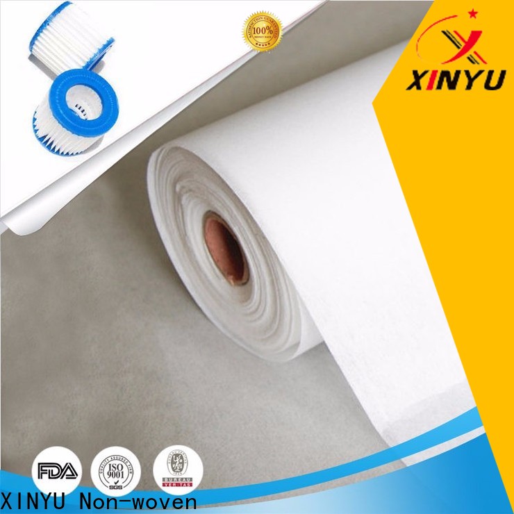 XINYU Non-woven High-quality non woven polyester fabric Suppliers for air filtration