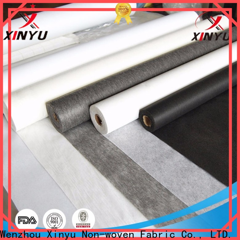 XINYU Non-woven non woven fusible interlining fabrics company for garment