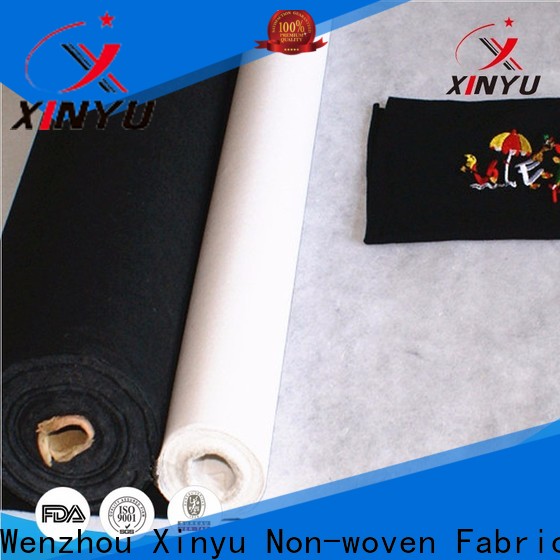 Customized embroidery backing paper company for garment