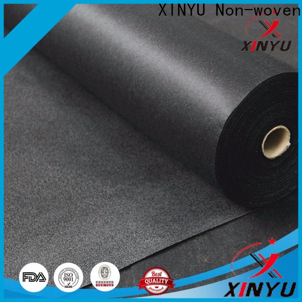 Top adhesive non woven fabric Supply for collars