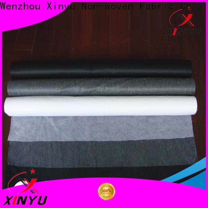 XINYU Non-woven Best non woven fabric interlining manufacturers for cuff interlining