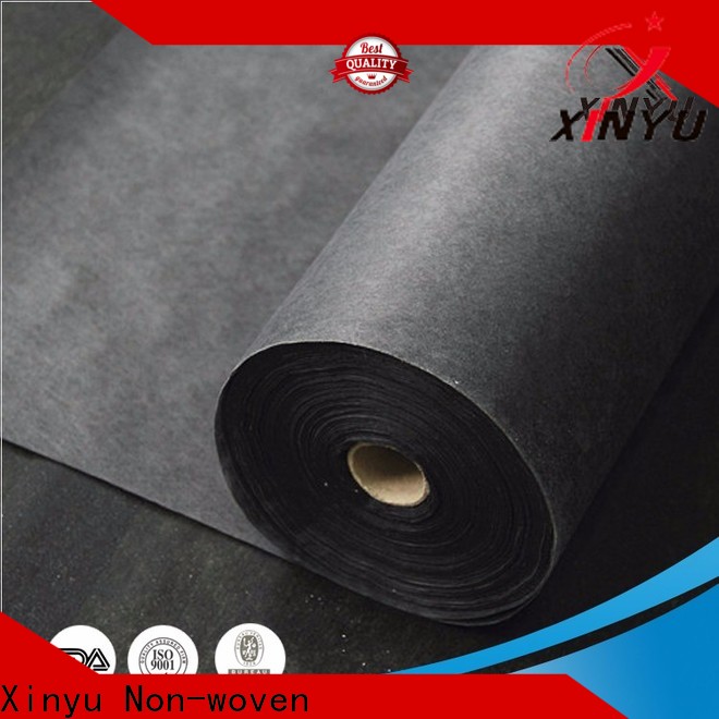 Customized non woven fusible interlining Supply for cuff interlining