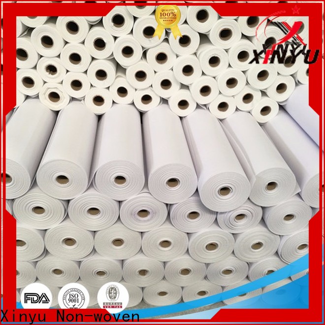 XINYU Non-woven High-quality non woven fusible interlining Suppliers for cuff interlining