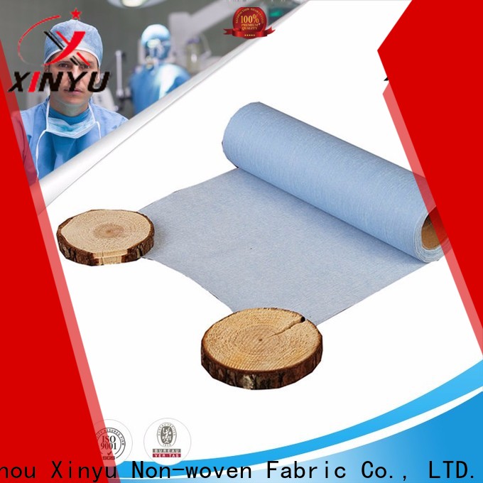 XINYU Non-woven Customized thermal bonding of nonwoven fabrics factory for bed sheet