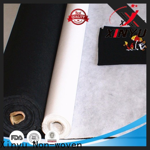 XINYU Non-woven Best non woven embroidery backing paper manufacturer Suppliers for jacket