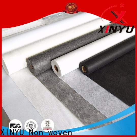 XINYU Non-woven non woven fusible interfacing for business for collars