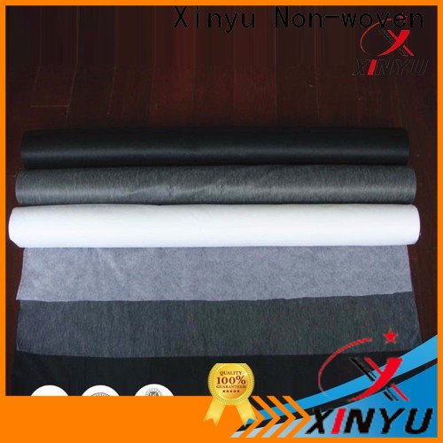 XINYU Non-woven fusible interlining fabric factory for cuff interlining