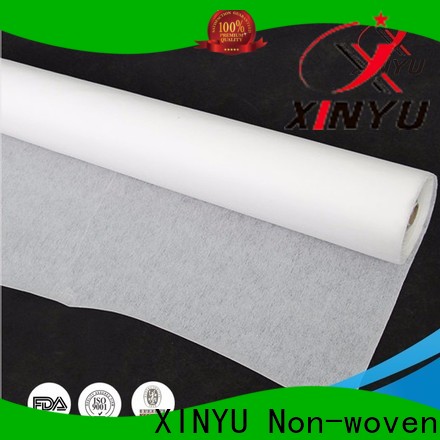 XINYU Non-woven Wholesale non woven fabric interlining factory for cuff interlining