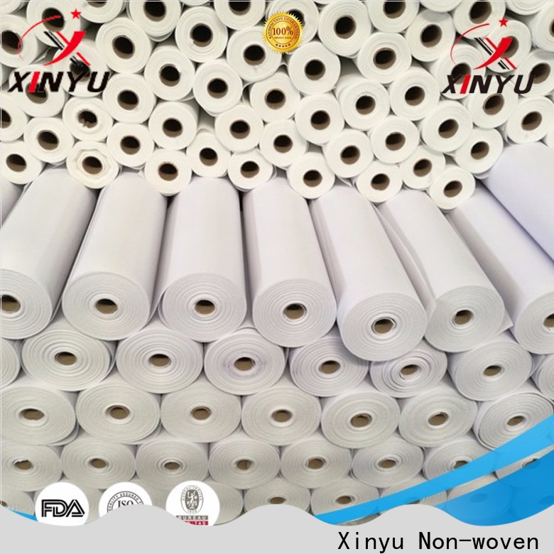 XINYU Non-woven non fusible interlining Supply for cuff interlining