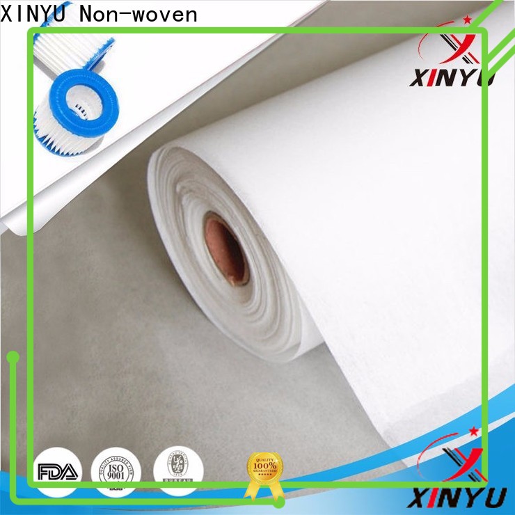 Customized non woven fabric air filter company for air filtration media