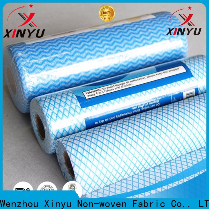 XINYU Non-woven non woven polyester Supply for household cleaning