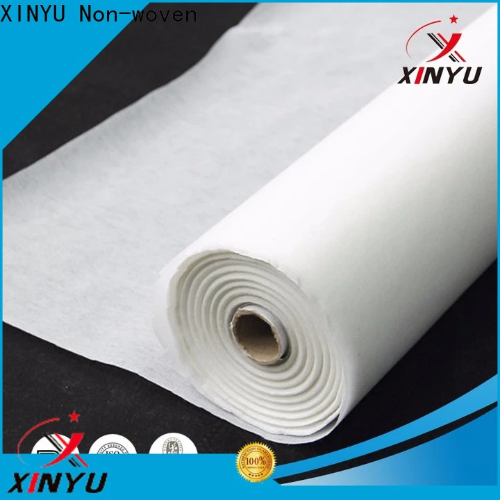 XINYU Non-woven Wholesale nonwoven fusible interlining manufacturers for jackets