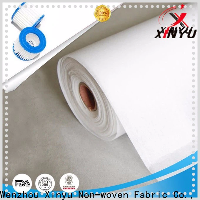 Latest non woven polypropylene geotextile factory for particulate air filter