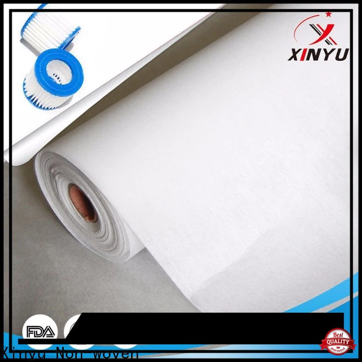 XINYU Non-woven non woven filter fabric lowes Suppliers for particulate air filter