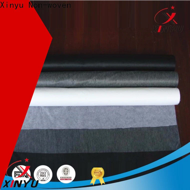 XINYU Non-woven Latest nonwoven interlining fabric manufacturers for collars