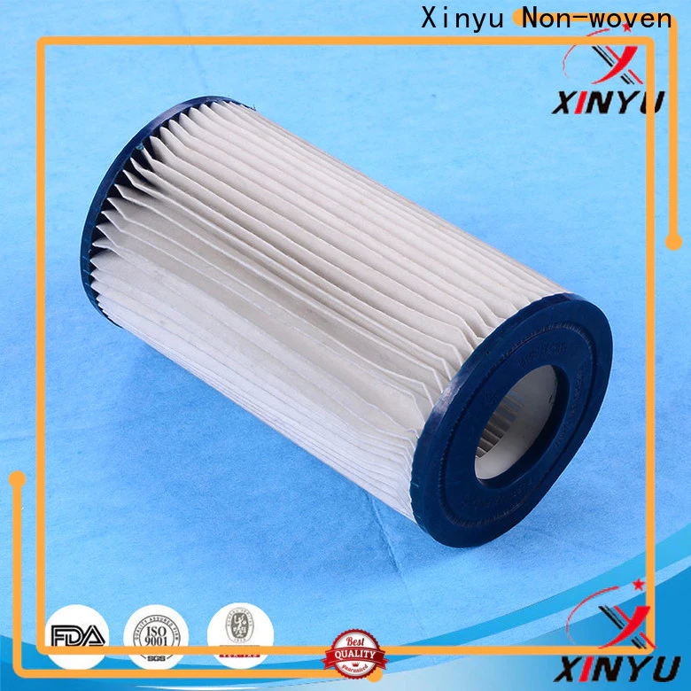 XINYU Non-woven water filter paper rolls Suppliers for general liquid filtration
