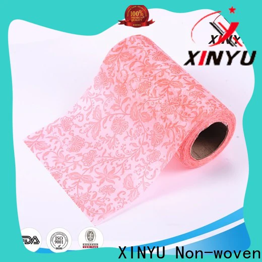 XINYU Non-woven Customized flower bouquet wrapping paper factory for flowers packaging