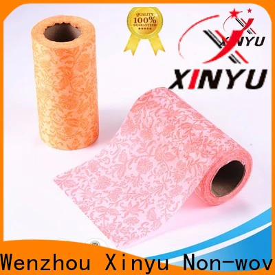 XINYU Non-woven Reliable  non woven wiper Supply for household cleaning