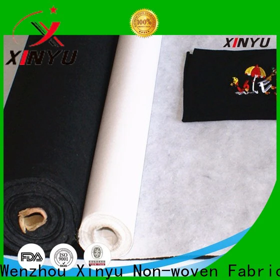XINYU Non-woven Reliable  embroidery backing paper for business for jacket